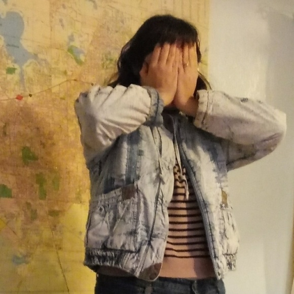 Street Worn Denim Jacket Acidwash vintage 12 - Picture 4 of 4